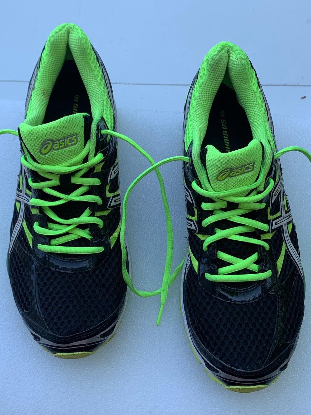 Neon Yellow Women's Athletic Shoes